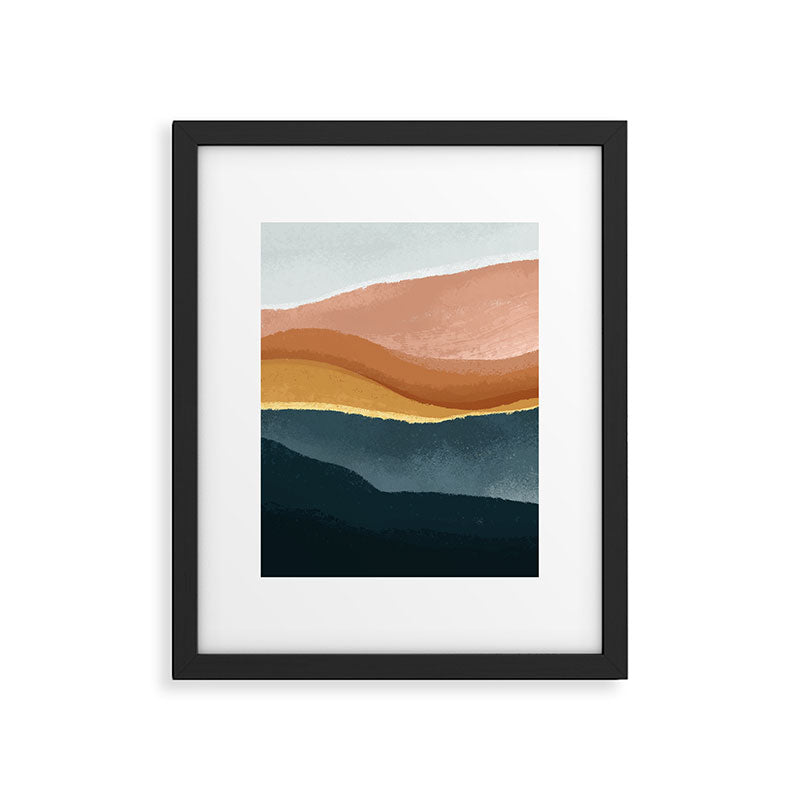 Calming Waves Framed Art Print Gallery Image 6