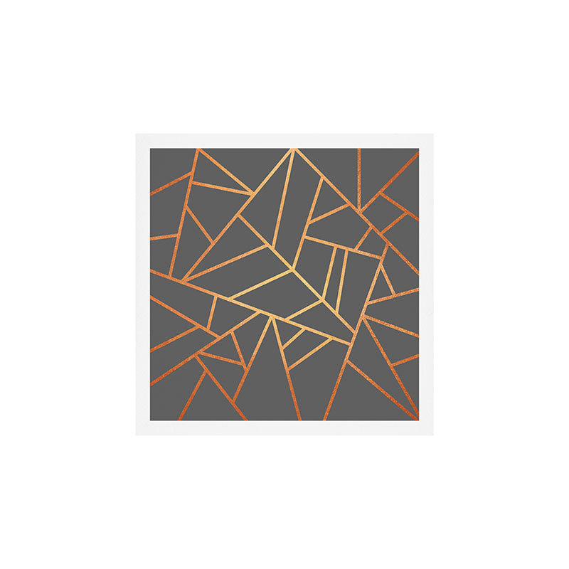 Copper And Grey Art Print Gallery Image 1