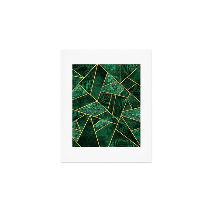Deep Emerald Art Print Gallery Image 1