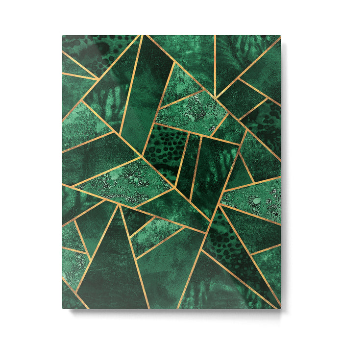 Deep Emerald Metal Print Gallery Image 1