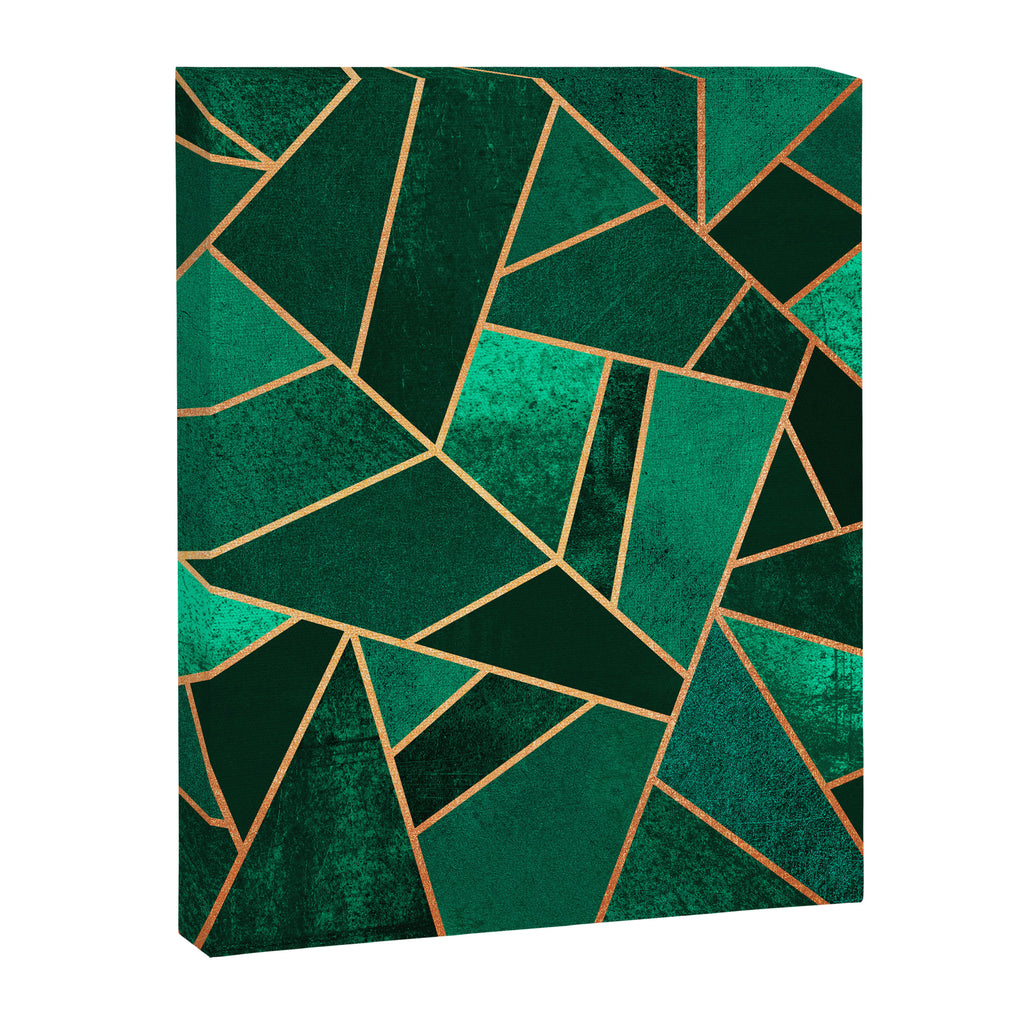 Emerald and Copper Canvas Print Gallery Image 8