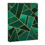 Emerald and Copper Canvas Print Gallery Image 8