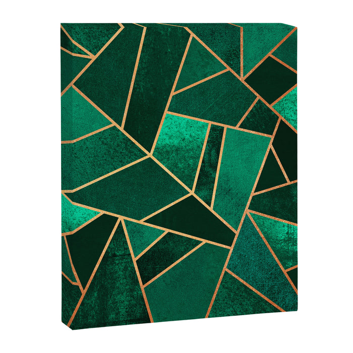 Emerald and Copper Canvas Print Gallery Image 1
