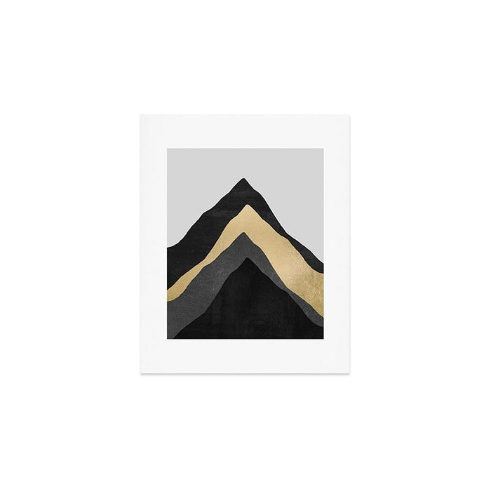 Four Mountains Art Print Gallery Image 1