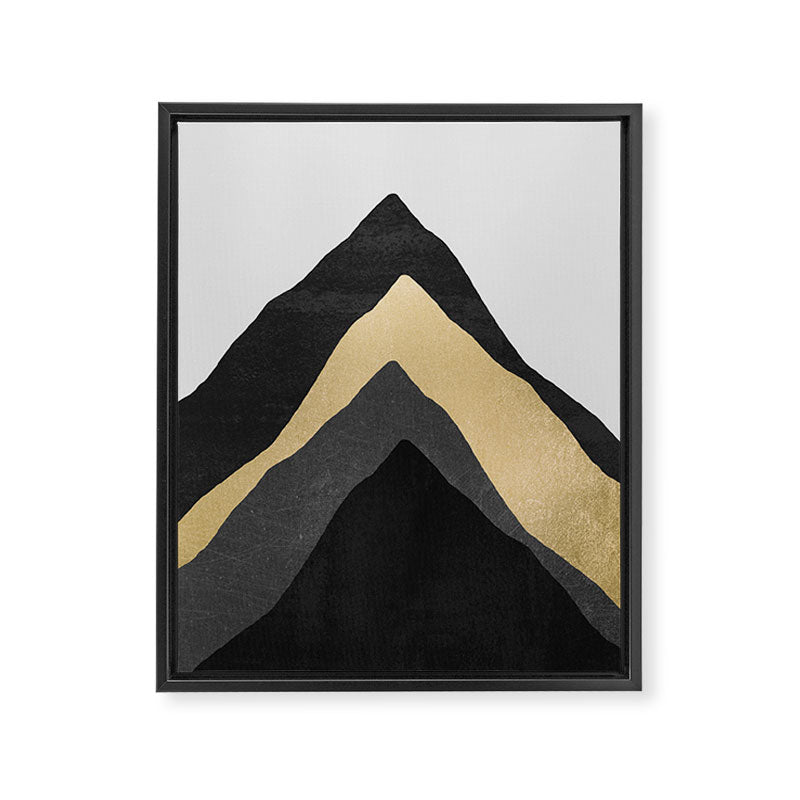 Four Mountains Framed Canvas Print Gallery Image 6
