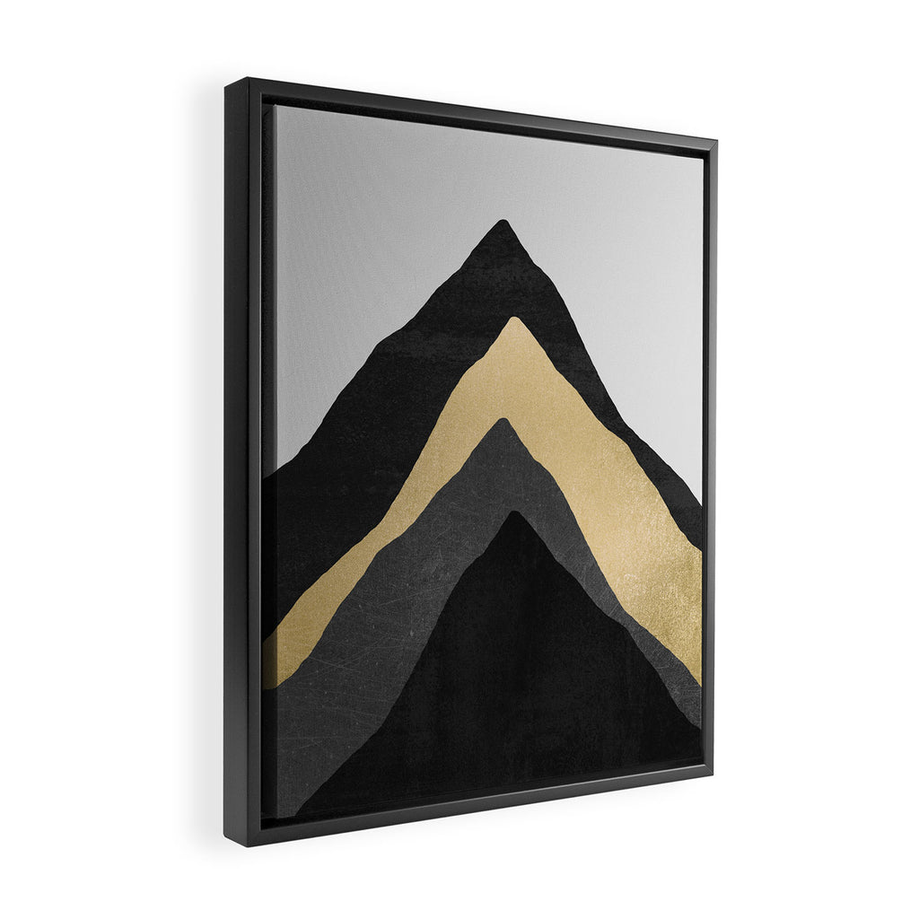Four Mountains Framed Canvas Print Gallery Image 2