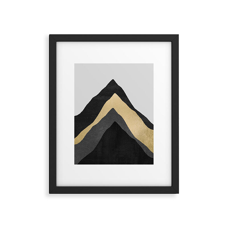 Four Mountains Framed Art Print Gallery Image 5