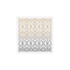 Gold And Grey Geo Art Print Gallery Image 1