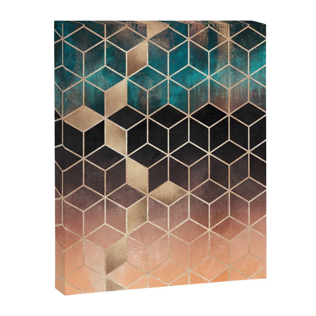 Ombre Dream Cubes Canvas Print Gallery Image 6
