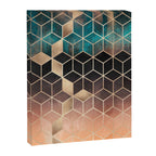 Ombre Dream Cubes Canvas Print Gallery Image 6