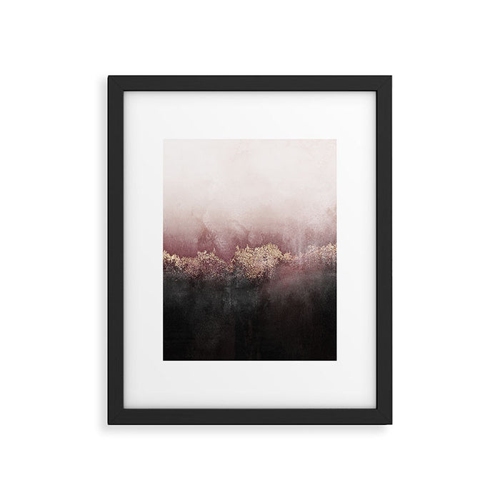 Pink Sky Framed Art Print Gallery Image 1