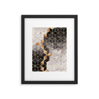 Smoky Cubes Framed Art Print Gallery Image 6