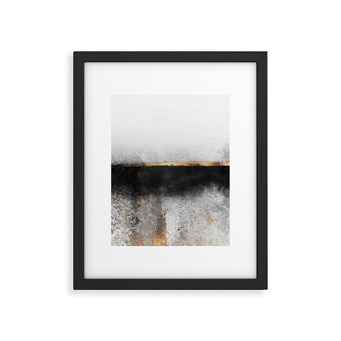 Soot And Gold Framed Art Print Gallery Image 1