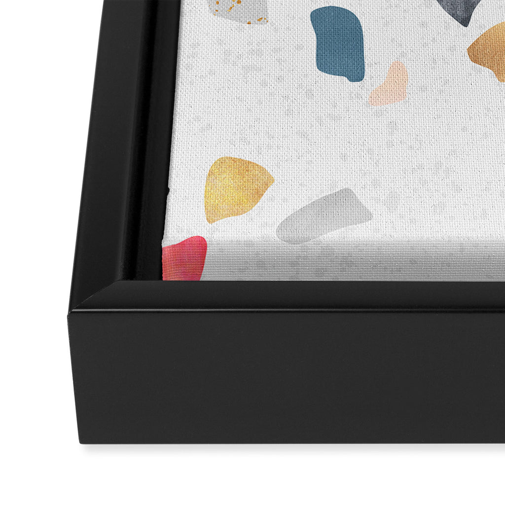 Terrazzo Treasure Framed Canvas Print Gallery Image 3
