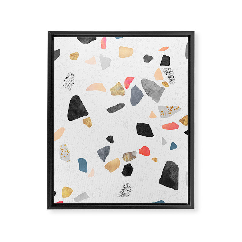 Terrazzo Treasure Framed Canvas Print Gallery Image 8