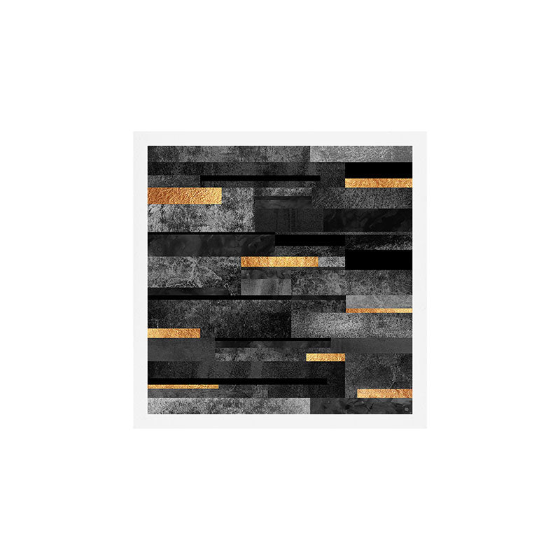 Urban Black & Gold Art Print Gallery Image 1