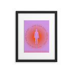 Give Your Body  Framed Art Print Gallery Image 5