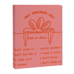 No Means No Canvas Print Gallery Image 6
