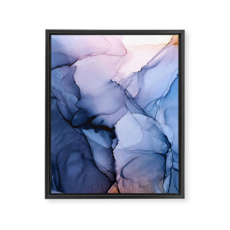 Captivating 1 - Alcohol Ink Painting Framed Canvas Print Gallery Image 6