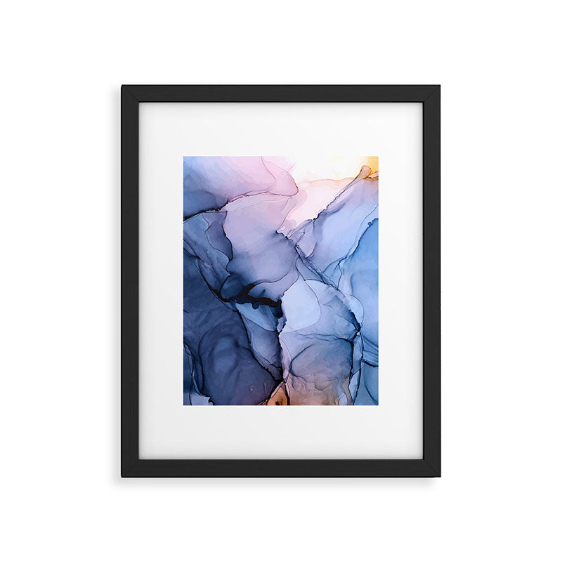 Captivating 1 - Alcohol Ink Painting Framed Art Print Gallery Image 5