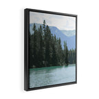 Mountain Waters Calming and Clear Framed Canvas Print Gallery Image 2