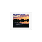 Perfect Pastel Spring Sunset Art Print Gallery Image 1