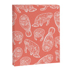 Manatee Print - Coral Canvas Print Gallery Image 8
