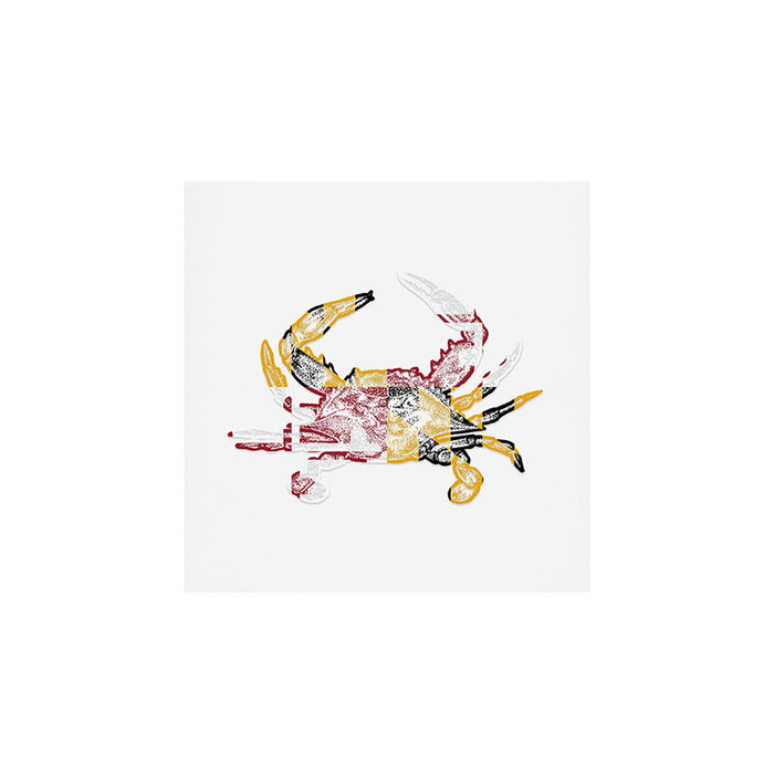 Maryland Crab Art Print Gallery Image 1