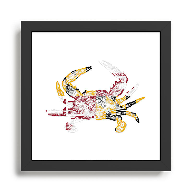 Maryland Crab Framed Art Print Gallery Image 1