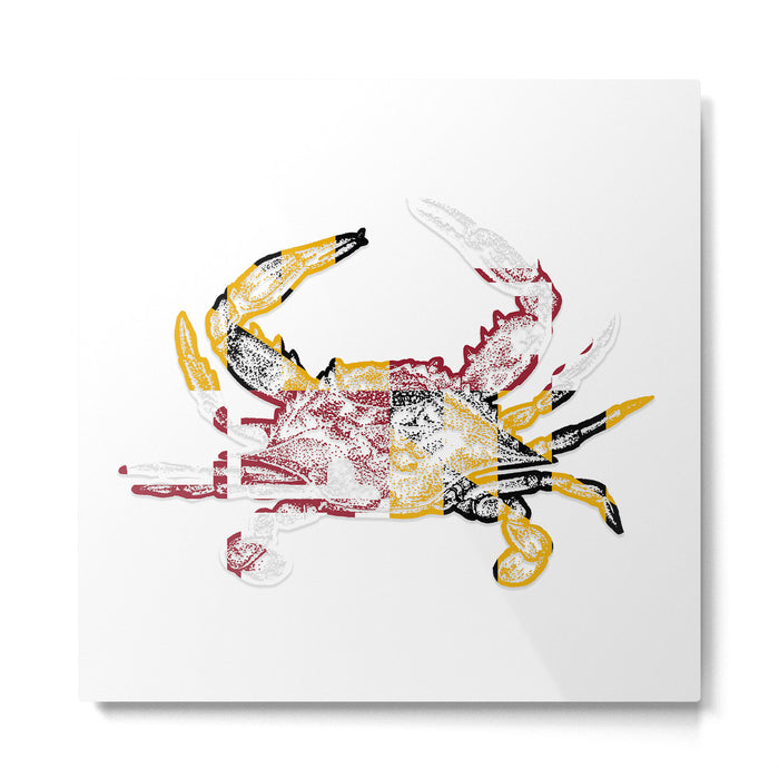 Maryland Crab Metal Print Gallery Image 1