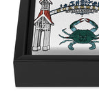 Maryland Flash Sheet - Color Framed Canvas Print Gallery Image 3