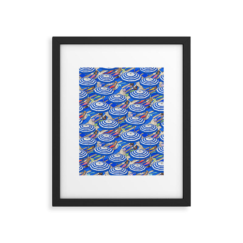 Mermaid Beach Club Framed Art Print Gallery Image 6