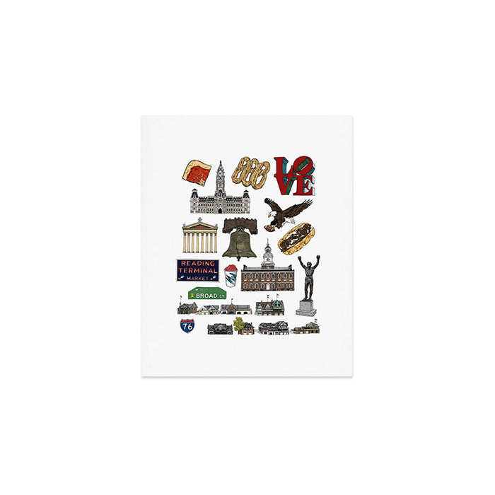 Philly Flash Sheet Art Print Gallery Image 1