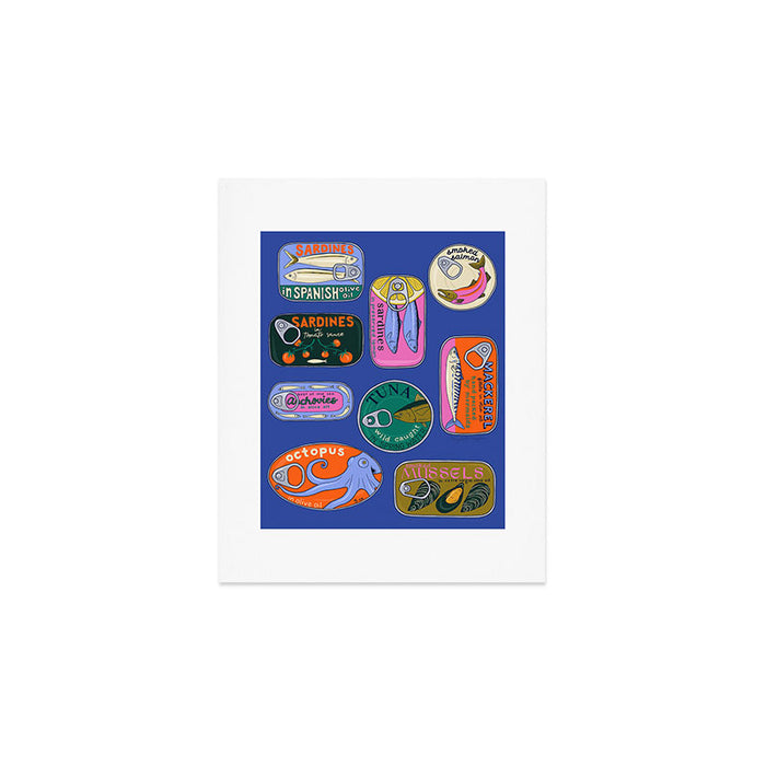 Sardines and Other Tinned Fish Art Print Gallery Image 1