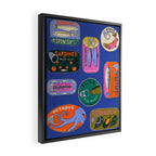 Sardines and Other Tinned Fish Framed Canvas Print Gallery Image 2