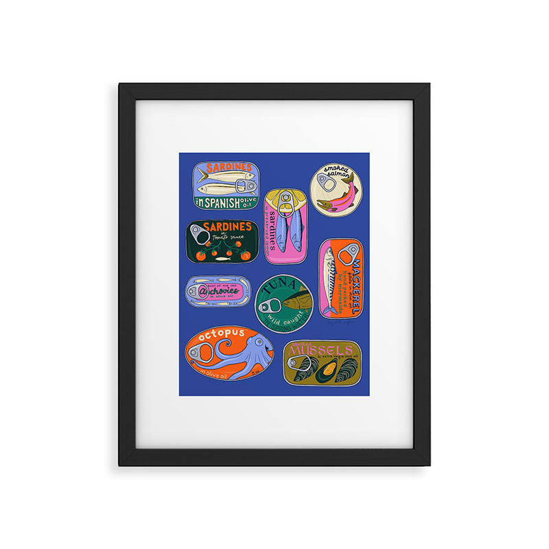 Sardines and Other Tinned Fish Framed Art Print Gallery Image 5