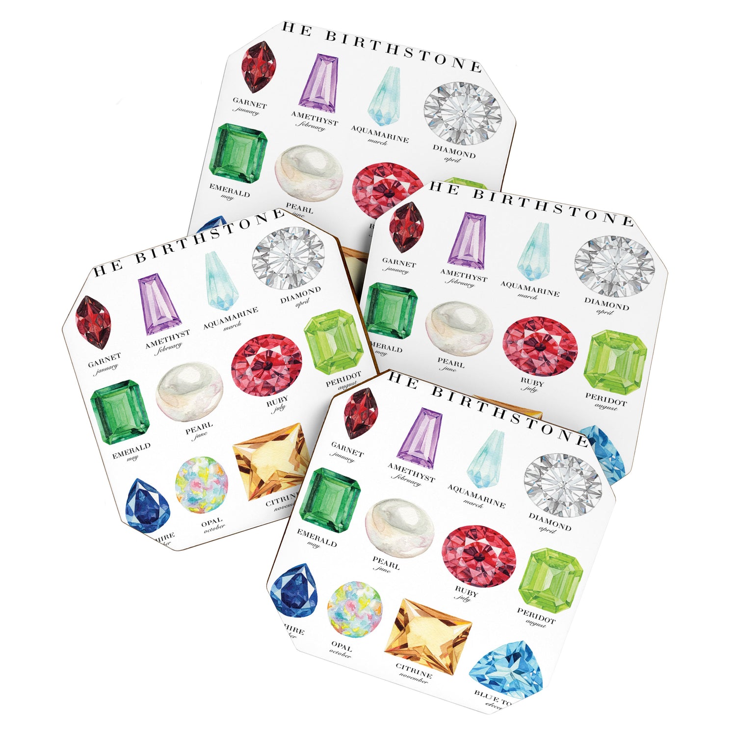 The Birthstones Coaster Gallery Image 1
