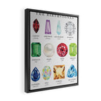 The Birthstones Framed Canvas Print Gallery Image 2