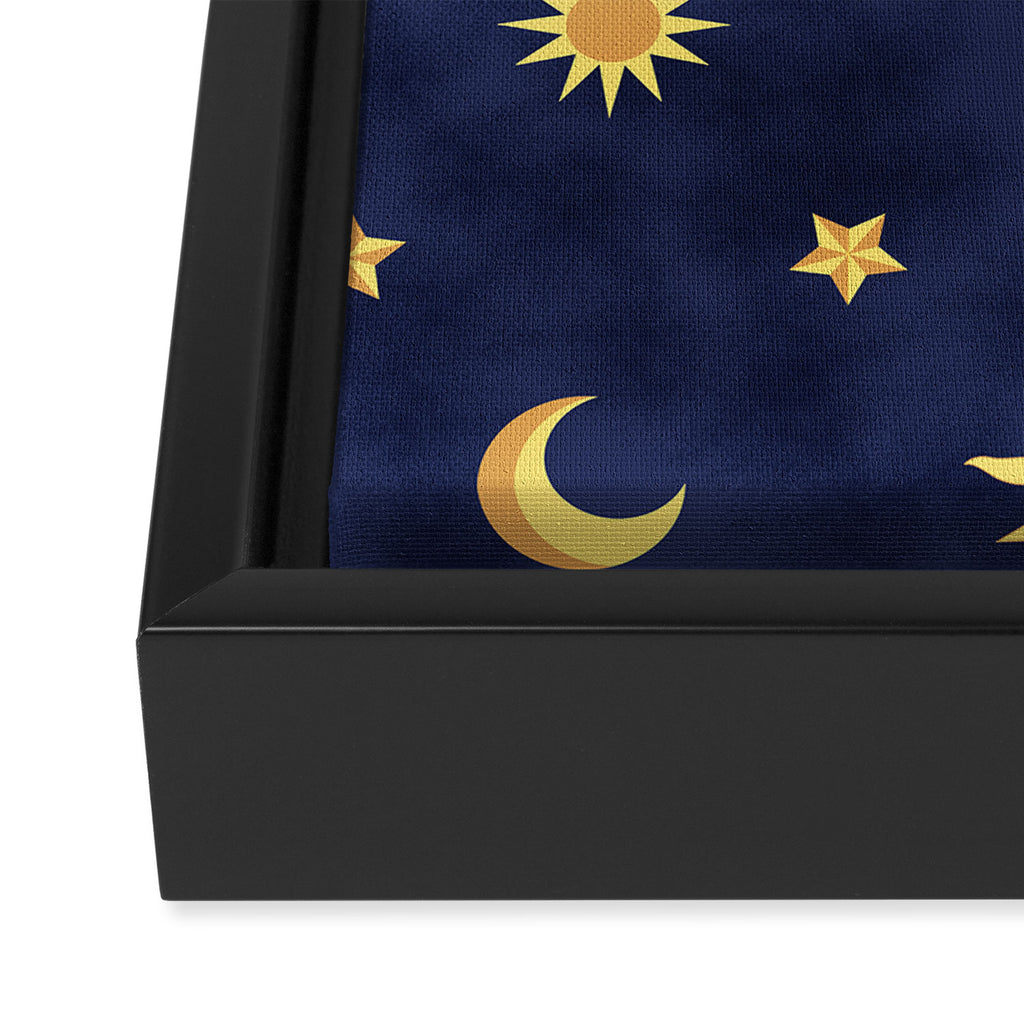 Another Celestial Mood Framed Canvas Print Gallery Image 3