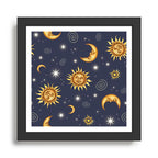 Vintage Celestial Mood Framed Art Print Gallery Image 1