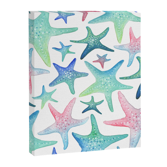 Starfish Pattern Canvas Print Gallery Image 1