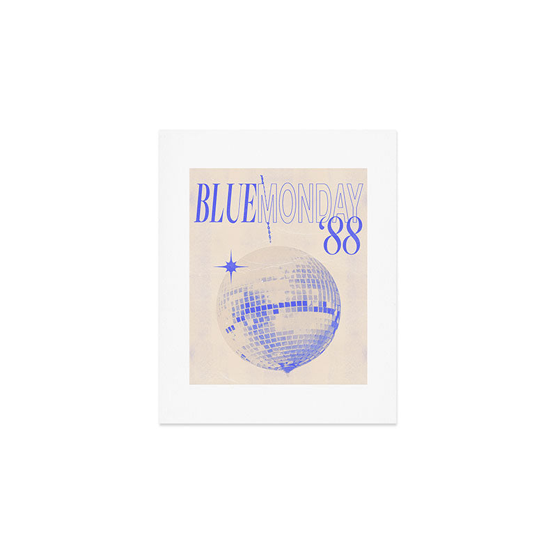 Blue Monday '88 Art Print Gallery Image 1