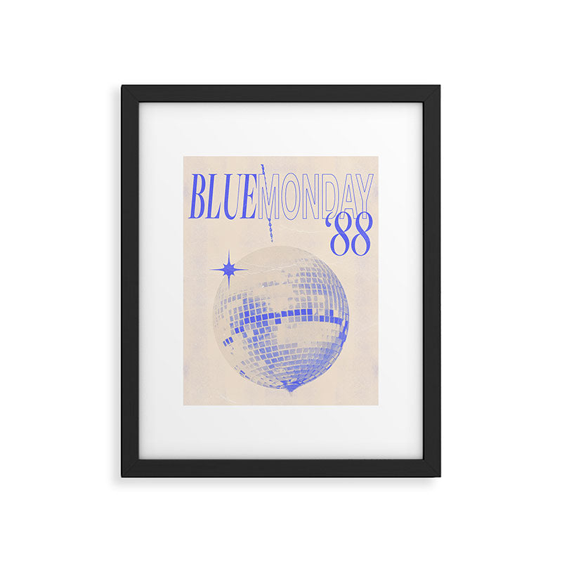 Blue Monday '88 Framed Art Print Gallery Image 4