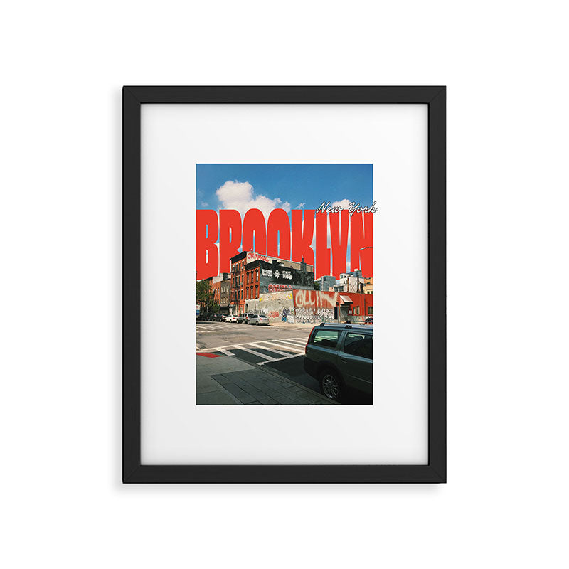 Brooklyn Framed Art Print Gallery Image 5