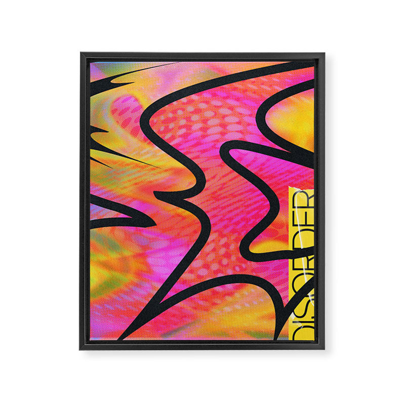 Disorder Framed Canvas Print Gallery Image 6