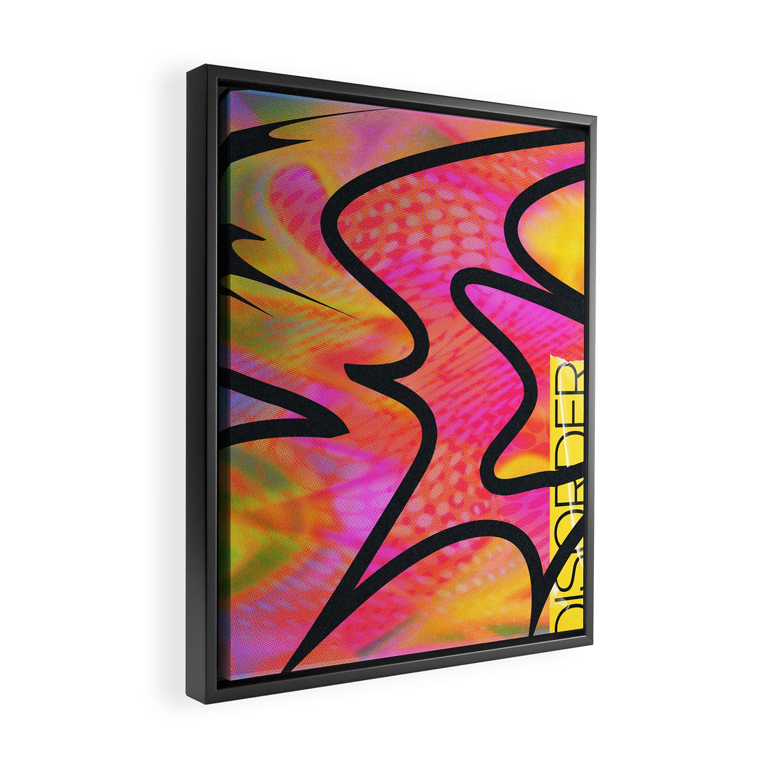 Disorder Framed Canvas Print Gallery Image 2