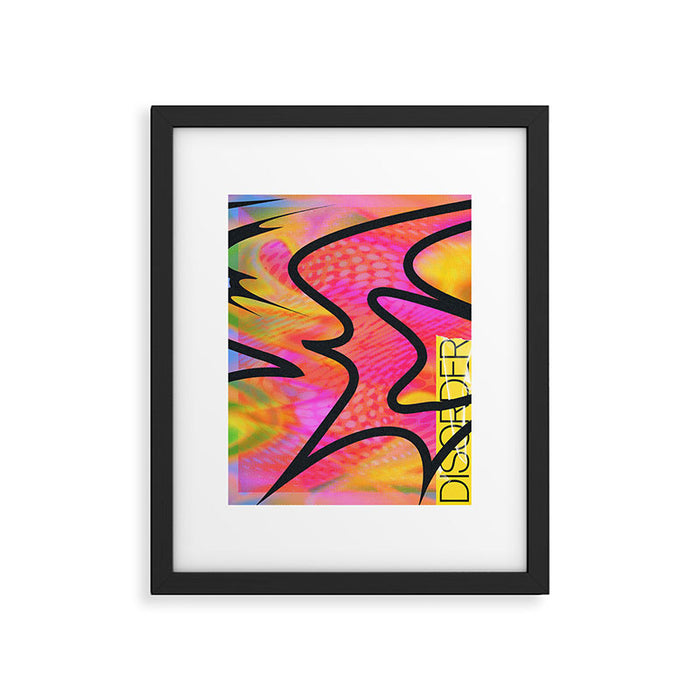 Disorder Framed Art Print Gallery Image 1