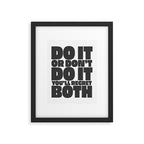 DO IT #2 Framed Art Print Gallery Image 5
