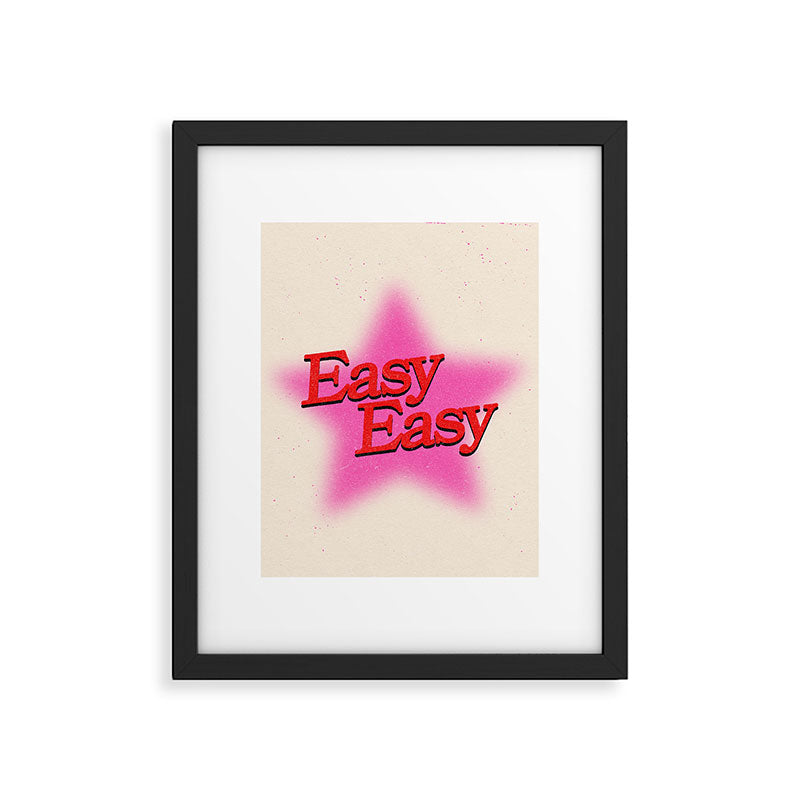 Easy Easy Framed Art Print Gallery Image 5