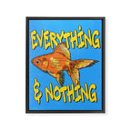 Everything & Nothing Framed Canvas Print Gallery Image 6